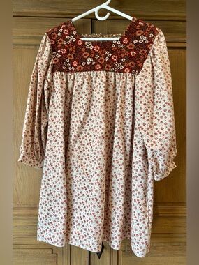 Honeybea Sierra corduroy mini dress